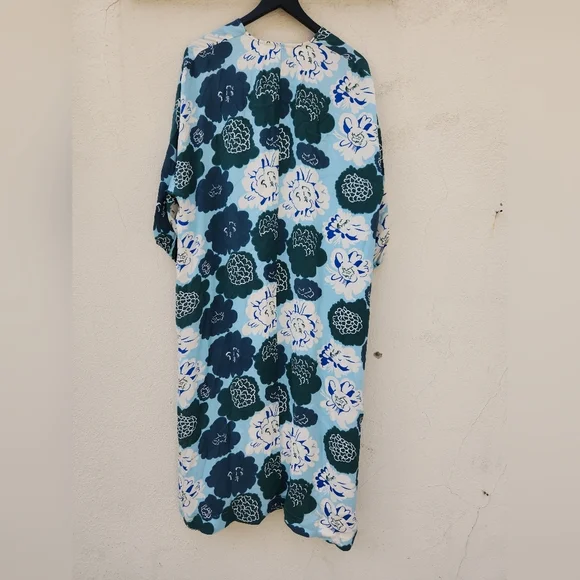 MARIMEKKO Uniua Pieni Pioni Floral Midi Dress - Picture 4 of 11